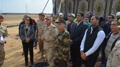 تفاصيل زيارة كامل الوزير لمدينة أثاث دمياط 