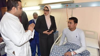 وزيرة الصحة: توفير الرعاية الطبية والنفسية للمصابين وأسرهم بحادث القطار