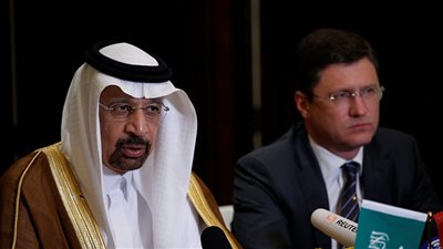 وزيرا الطاقة الروسي والسعودي يناقشان التعاون الثنائي 