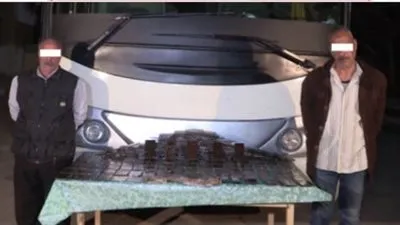 ضبط سائقين أثناء محاولتهما تهريب 200 طربة لمادة الحشيش المخدرة بالسويس