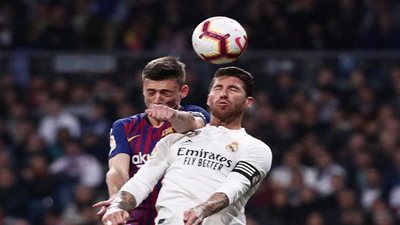 وصلة تقطيع في سيرجيو راموس بسبب الكلاسيكو