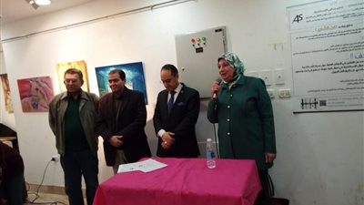 افتتاح معرض 