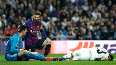 كورتوا: ريال مدريد لا يستحق الخسارة في الكلاسيكو وأهدرنا جميع الفرص التي سنحت لنا