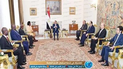 الرئيس السيسي يستقبل وزيرة خارجية كينيا‎