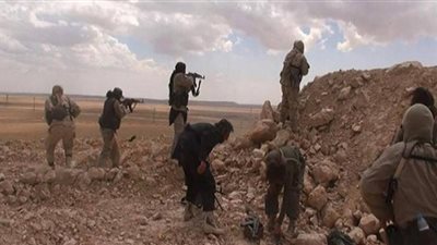 توقف المعارك بين قسد وداعش في الباجوز