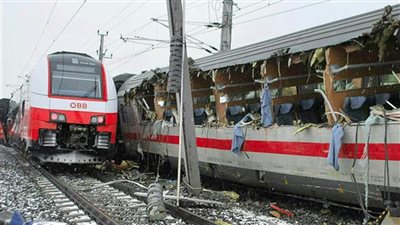 عاجل.. اصطدام قطارين في التشيك وإصابة 6 أشخاص