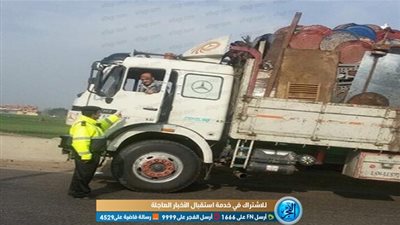 حملات مرورية لارتفاع الحمولة والرادار والكشف عن المخدرات أعلى الطرق (صور) 