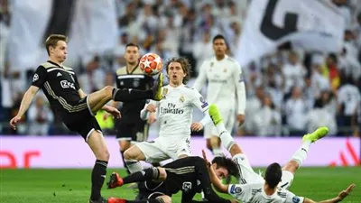 صور مباراة ريال مدريد وأياكس أمستردام بدوري أبطال أوروبا