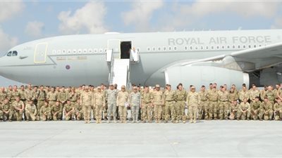 انطلاق التدريب المصري البريطاني المشترك 