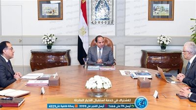 الرئيس السيسي يوجه بالاستمرار في تنفيذ مراحل مشروع تطوير التعليم