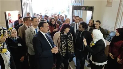 إيناس عبدالدايم تختتم زيارتها لـ البحيرة بتفقد قصر ثقافة دمنهور الجديد (صور)