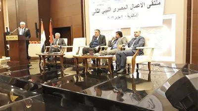 قنصل ليبيا بالإسكندرية: لدينا إمكانيات اقتصادية قوية لخلق سوق تنافسي