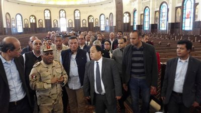 وزير المالية يزور مسجد الفتاح العليم وكاتدرائية ميلاد المسيح بالعاصمة الإدارية (صور)
