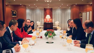 رانيا المشاط تلتقي وزراء سياحة اليونان وقبرص لبحث سبل التعاون