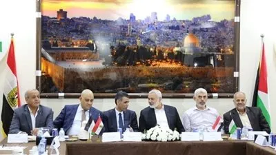 تفاصيل اجتماع الوفد المصري مع فصائل غزة