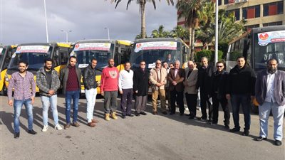 رئيس الجهاز: تشغيل 5 أتوبيسات مكيفة للنقل الداخلى بمدينة برج العرب الجديدة