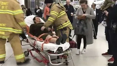 لحظات رهيبة.. فيديو من داخل الطائرة التركية خلال تعرضها لمطبات هوائية عنيفة