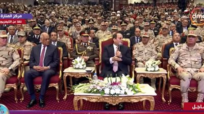 عاجل.. السيسي: سنظل راسخون كالجبال.. وتحيا مصر