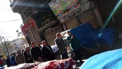 سكرتير محافظة الإسكندرية يأمر بإزالة كافة الإشغالات في حي الجمرك (صور)