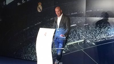 أول تعليق من زيدان بعد عودته إلى ريال مدريد