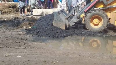 محافظ كفر الشيخ يتابع إحلال وتجديد وتطهير خطوط الصرف الصحي (صور)