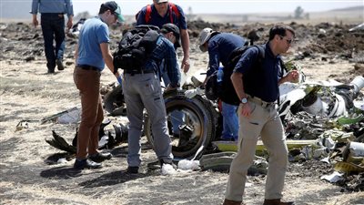 إثيوبيا ترسل الصندوق الأسود للطائرة لتحليله بالخارج