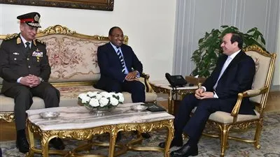 الرئيس السيسي يستقبل وزير الدفاع التنزاني‎