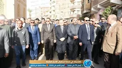 محافظ الشرقية ومدير الأمن يشاركان في تشييع جثمان نقيب شرطة محمد أحمد الكردي بمدينة الزقازيق (صور)