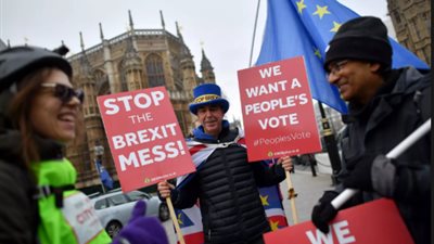 البرلمان البريطانى يصوت على استفتاء أخر حول الخروج من الاتحاد الأوروبى