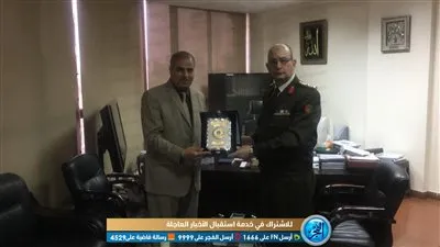 جامعة الأزهر تتبادل الدروع مع جهاز الرياضة بالقوات المسلحة خلال أولمبياد شباب جامعات أفريقيا