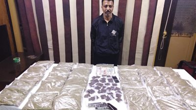 مكافحة المخدرات تحبط ترويج 7 كيلو 