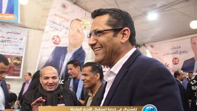 خالد البلشي يصل عمومية 'الصحفيين' استعدادًا للانتخابات