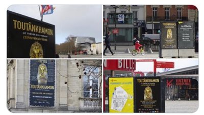 نرصد استعدادات باريس لاستقبال المعرض المؤقت لكنوز الملك توت عنخ آمون