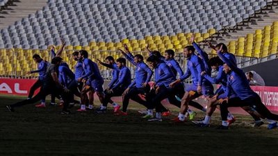 معلول ومروان يشاركان في مران الأهلي