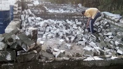 إزالة تعد على أراضي الري بالحسينية في الشرقية (صور)