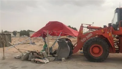 أمانة الرياض تزيل مواقع للباعة الجائلين في البطحاء