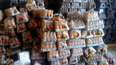 ضبط 3600 عبوة عصير منتهية الصلاحية بأبو قرقاص بالمنيا
