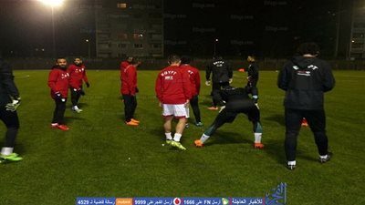 منتخب مصر يتدرب على 