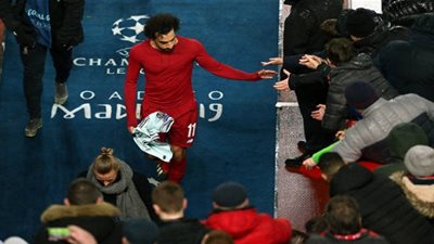 لقطة إنسانية لمحمد صلاح أمام فولهام (فيديو)