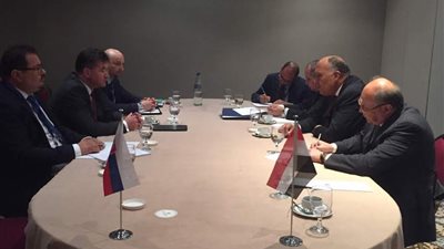 اليوم.. شكري يتوجه لمسقط للمشاركة في أعمال اللجنة المصرية العُمانية