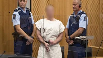 ماذا فعل منفذ مجزرة نيوزيلندا أثناء محاكمته؟