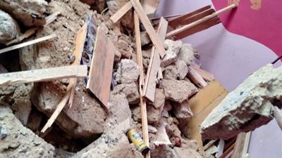 بعد انهيار عقار بـ