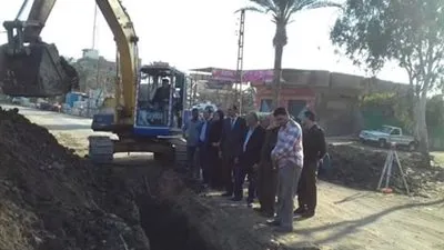 استئناف أعمال الحفر بخط طرد زوير وسلكا بمحافظة المنوفية (صور)