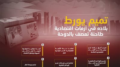 تميم يورط بلاده في أزمات اقتصادية طاحنة تعصف بالدوحة
