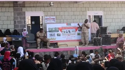 الهلال الأحمر الإماراتي يدشن حملة للتوعية بمخاطر الألغام في الساحل الغربي