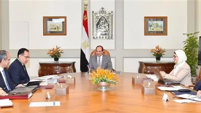 السيسي يتابع إجراءات وخطوات المرحلة الأولى للمشروع القومي للتأمين الصحي الشامل 