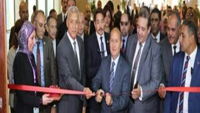 وزير التجارة والصناعة يتفقد منتجات المنوفية في معرض القاهرة الدولي (صور)