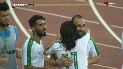 أهداف المباراة الودية - العراق 1 × 0 سوريا