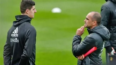 أول تعليق من مدرب بلجيكا عن وضعية كورتوا مع ريال مدريد