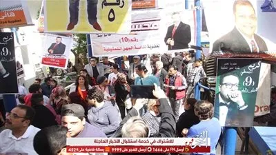 خاص.. نرصد ازدحام على لجان الاقتراع بانتخابات نقابة المهن التمثيلية (صور)